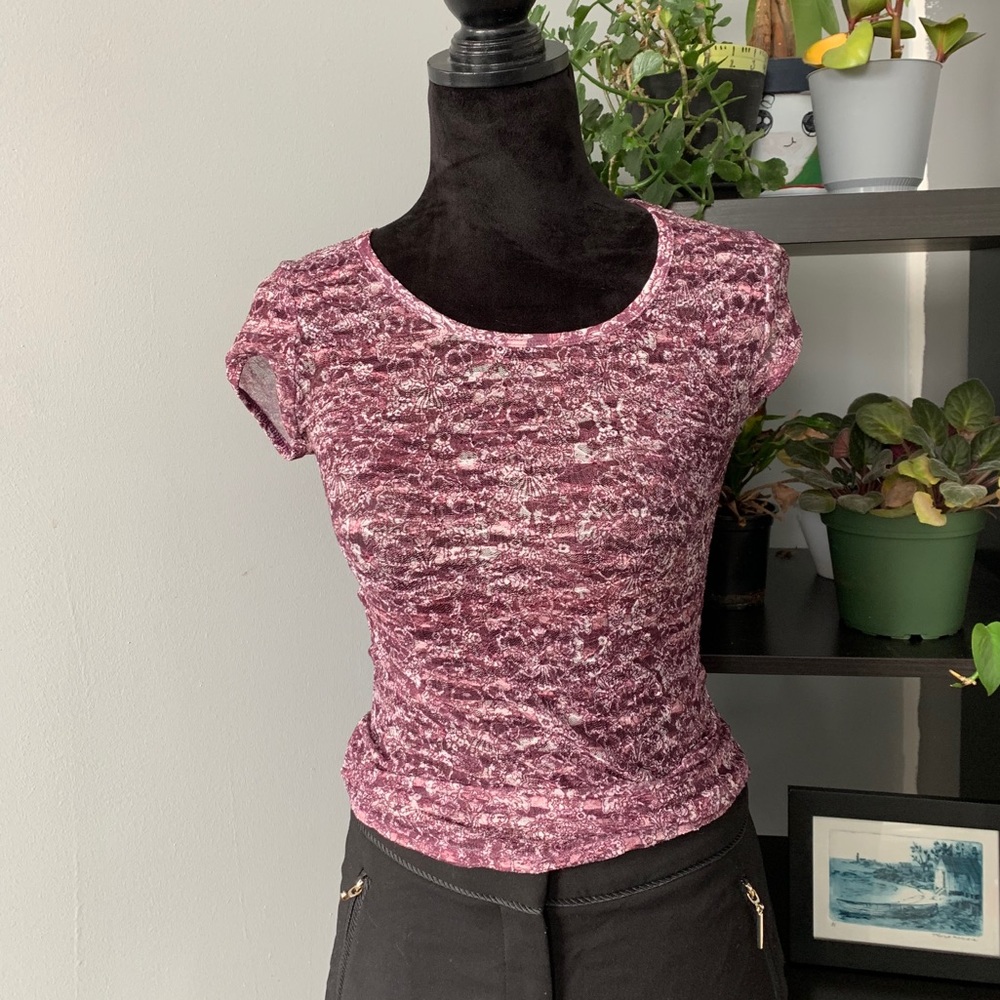 3 for $25 Pretty purple dressy tee.